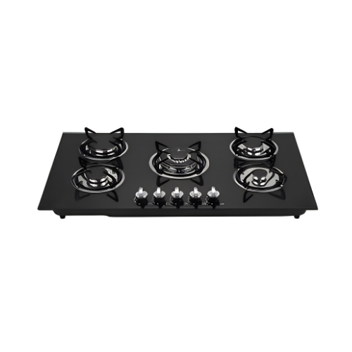5 Plate gas Stove Glass