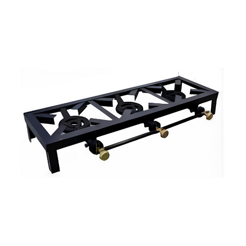 Gas Cooker Steel 3 Burner